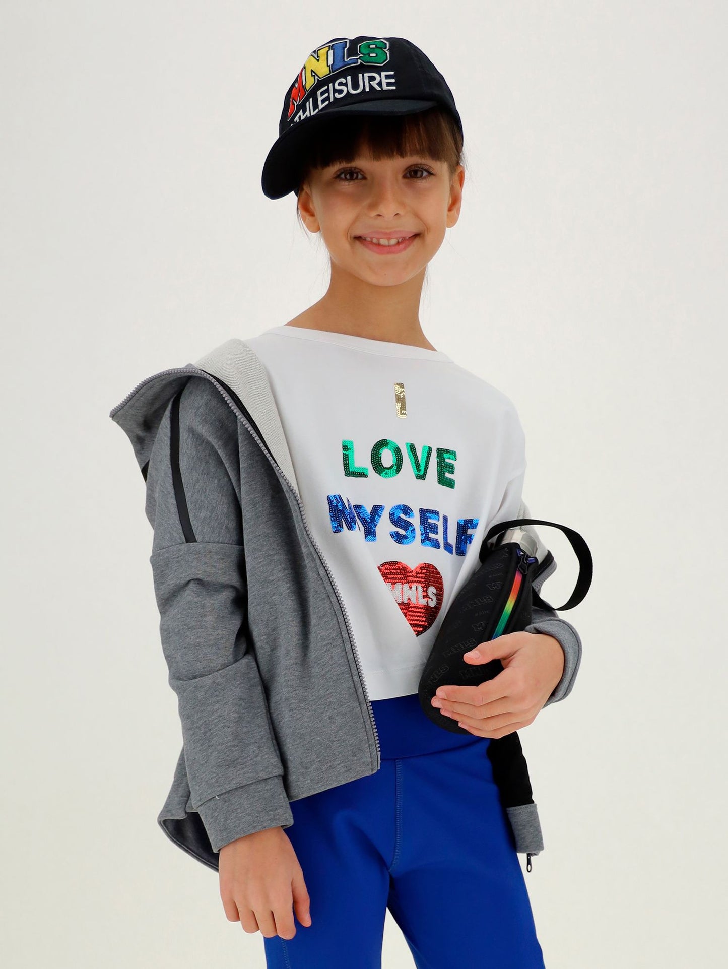 Open band sweatshirt