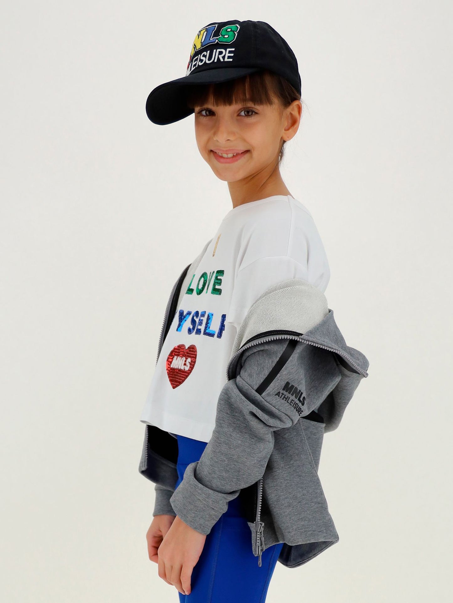 Open band sweatshirt