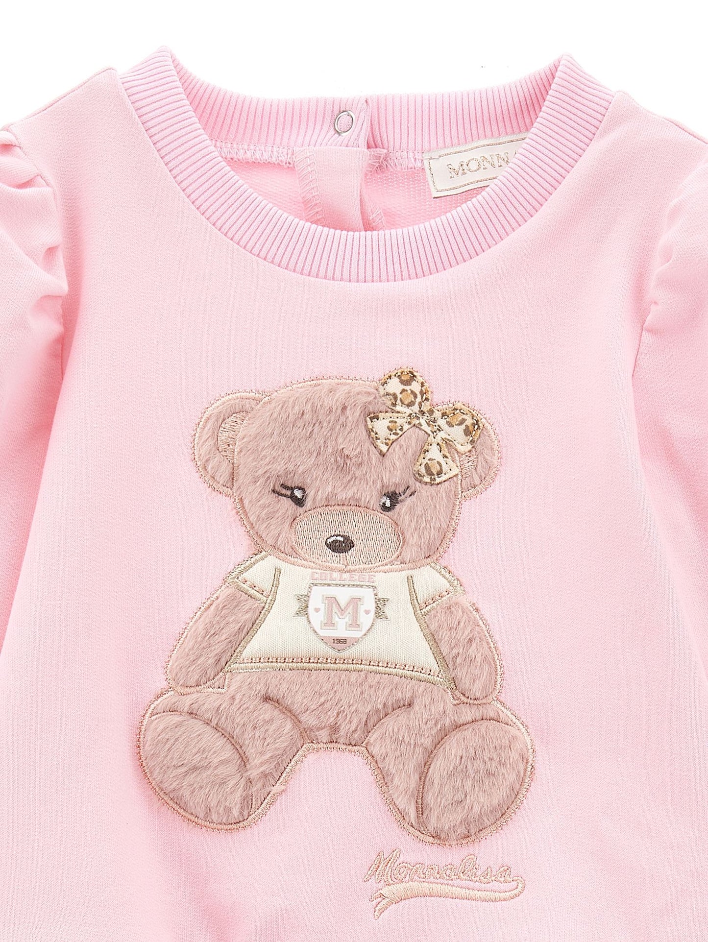 Teddy bear sweatshirt dress
