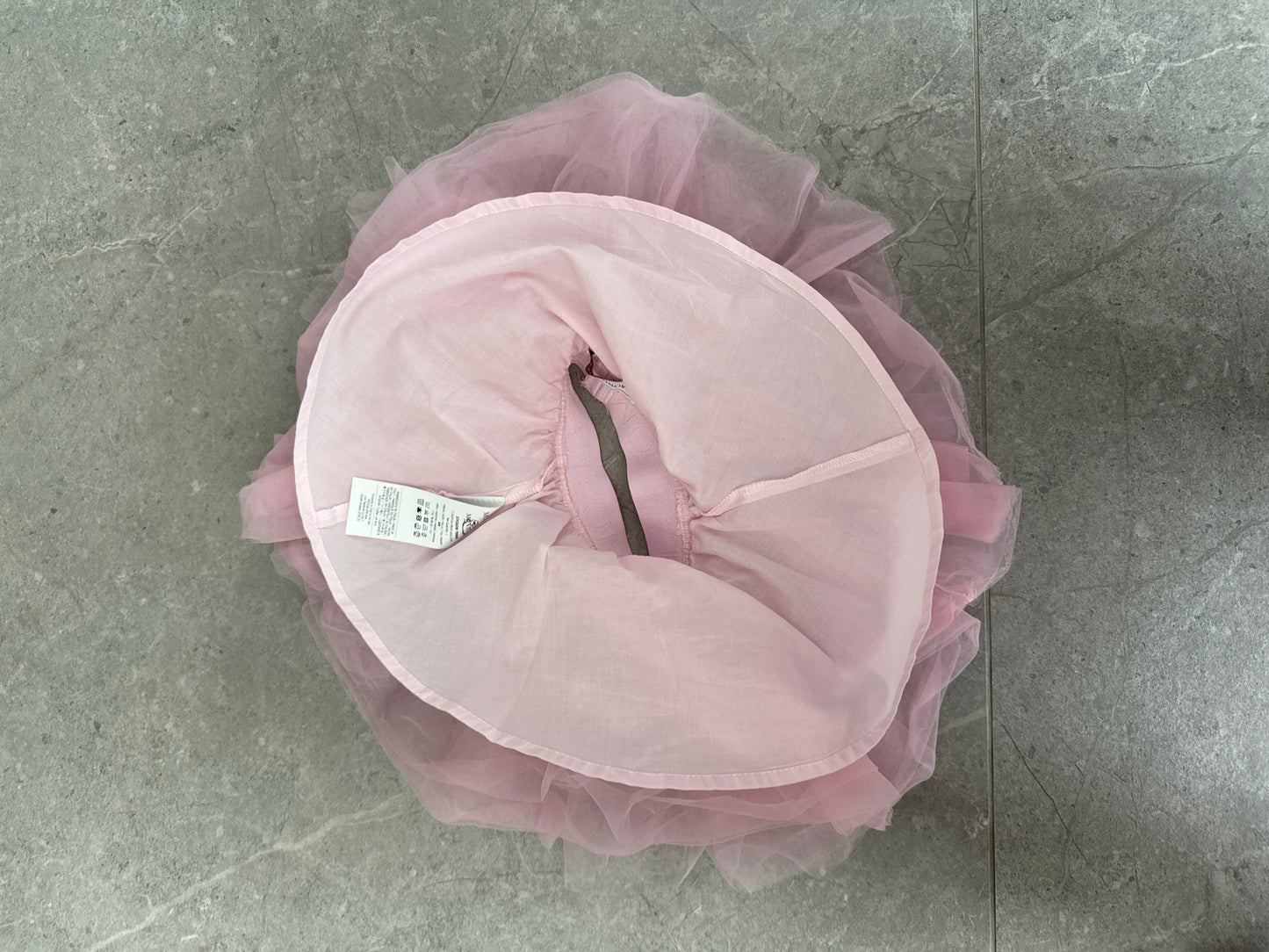 Flared tulle skirt