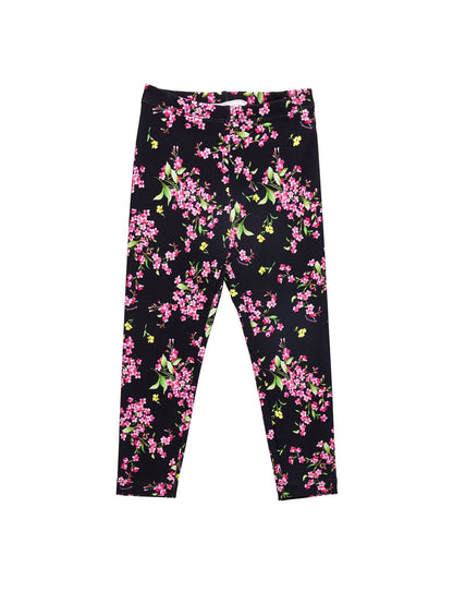Leggings punto Milano fiorellini