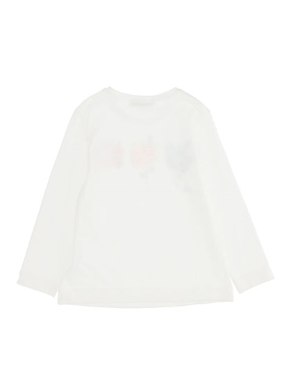 Bouquet Print Long Sleeve Jersey T-Shirt