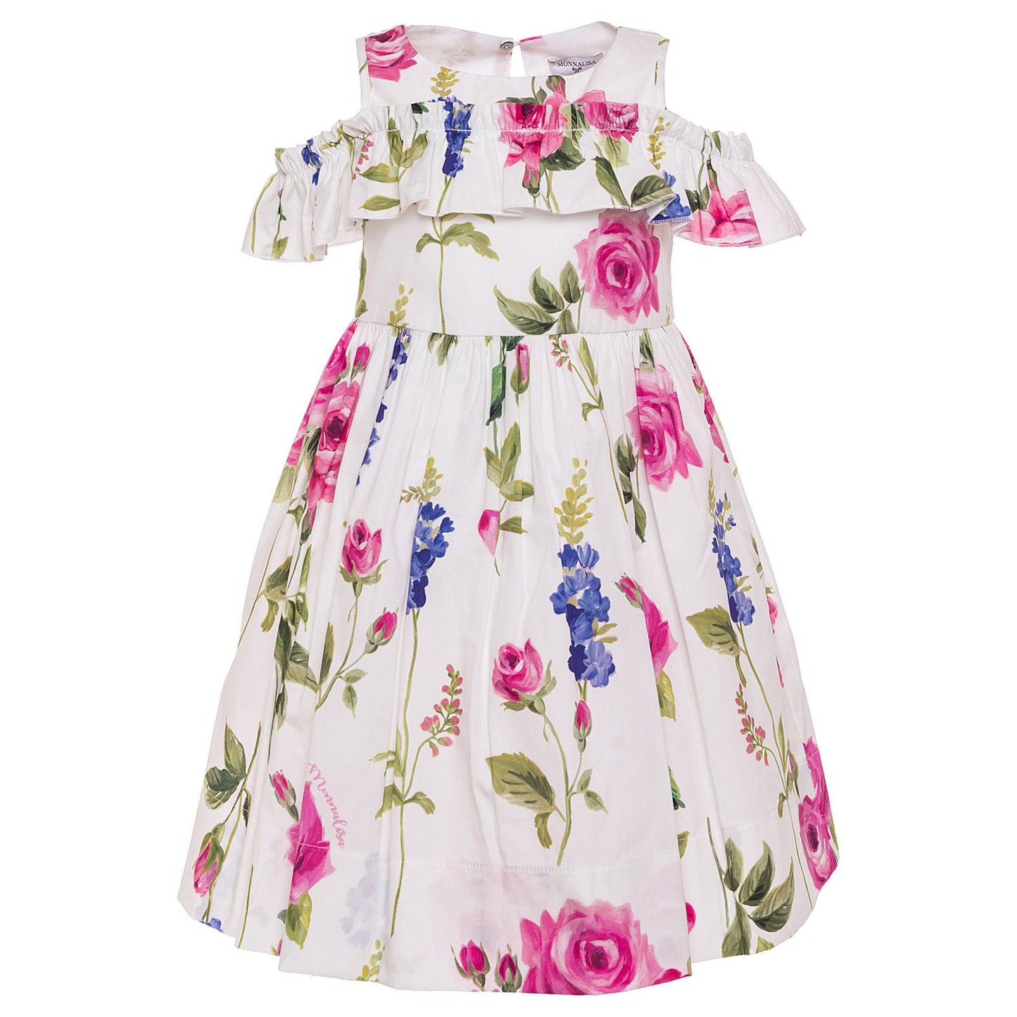 Popeline-Kleid mit Gala