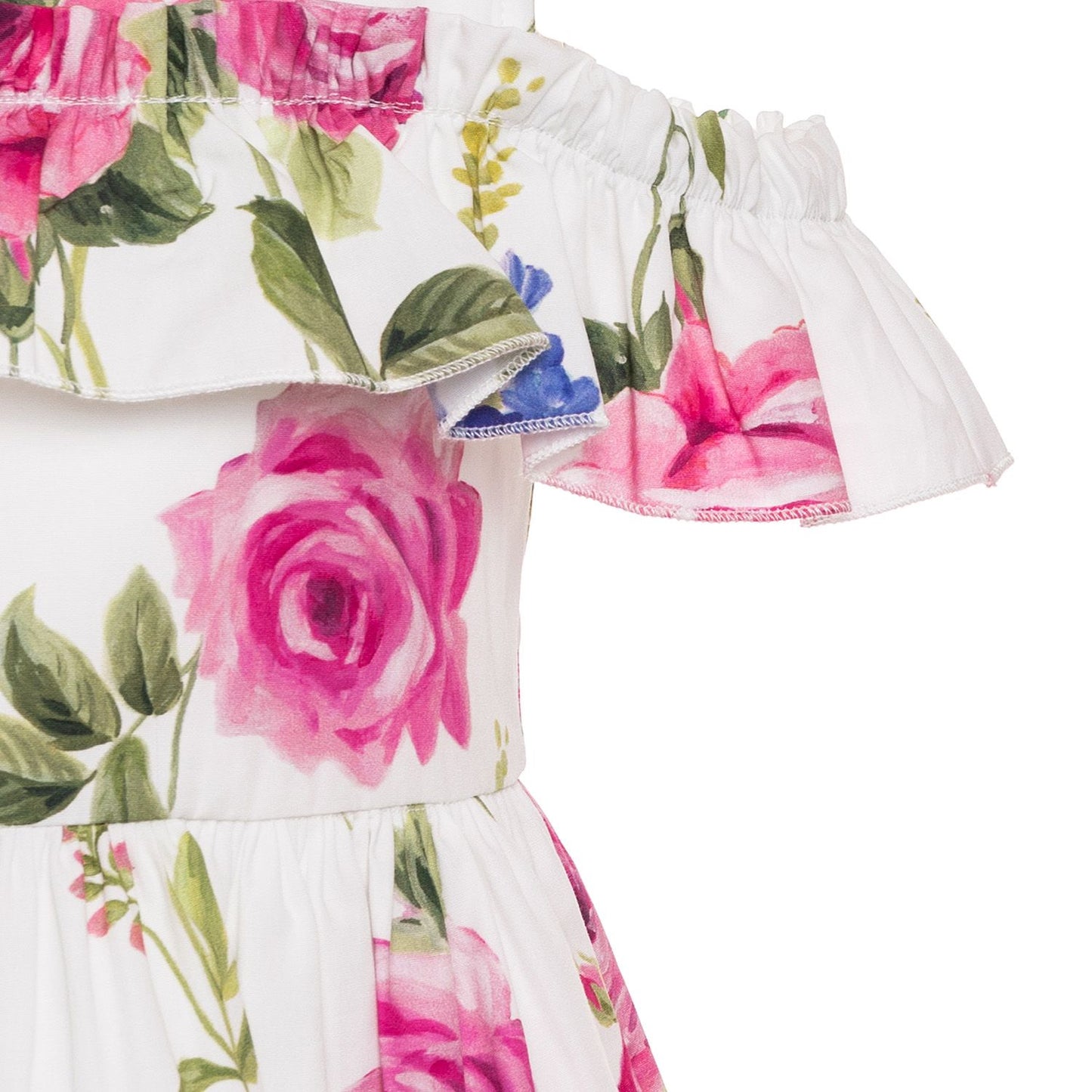Popeline-Kleid mit Gala