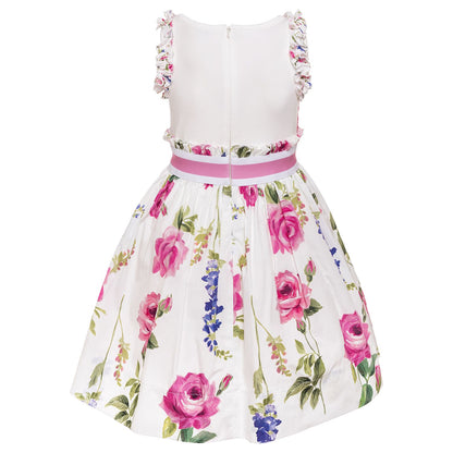 Abito con paillettes rose
