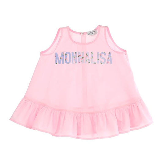 Monnalisa flared tank top