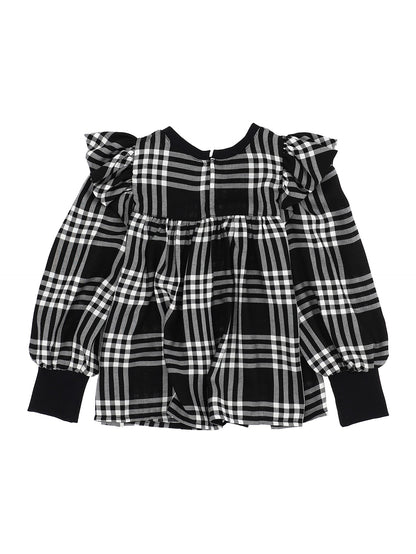 Tartan blouse