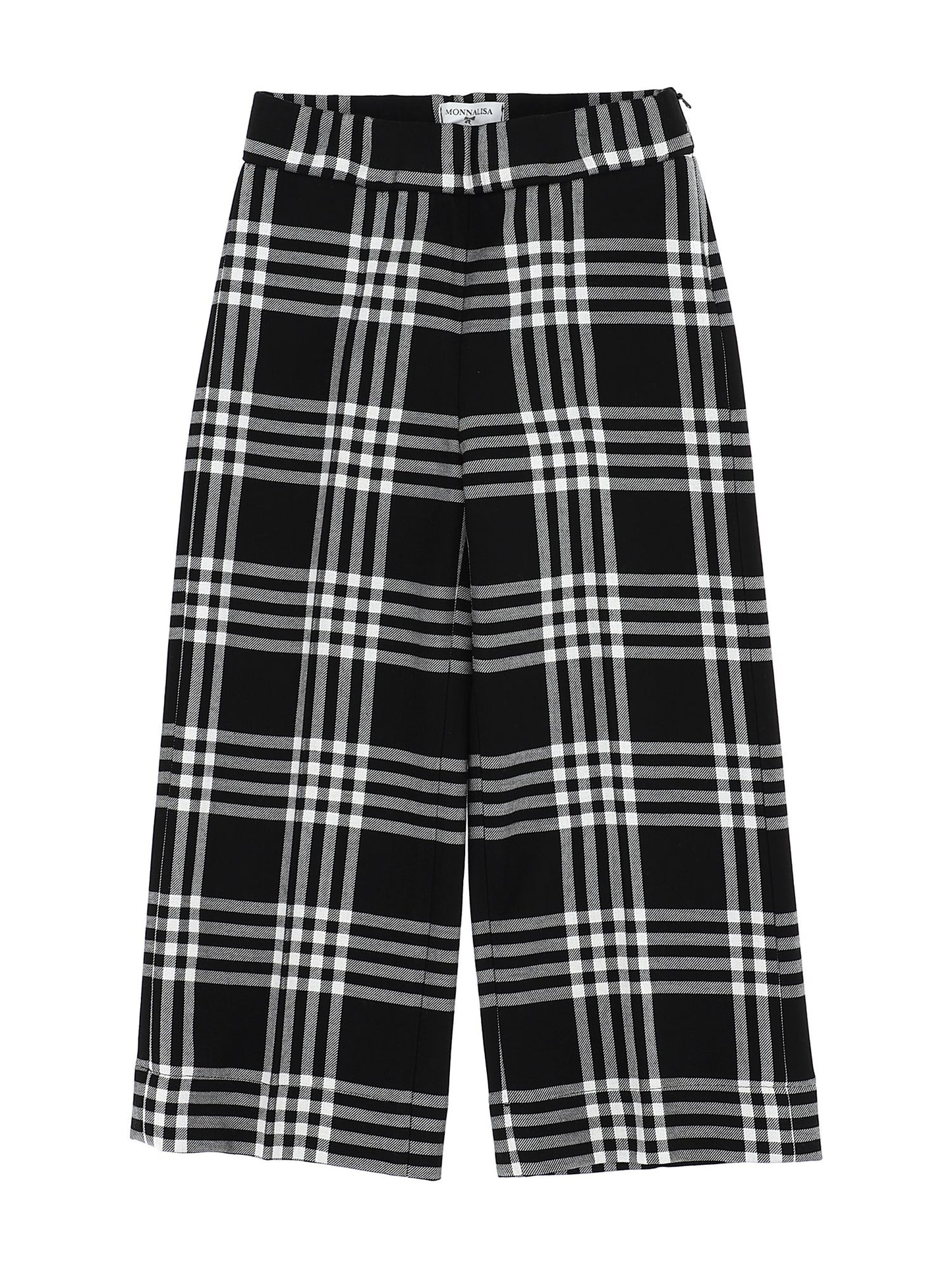 Checked trousers