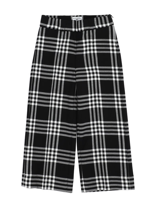 Checked trousers