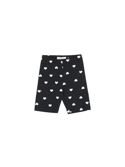 Cyclists jersey with heart print