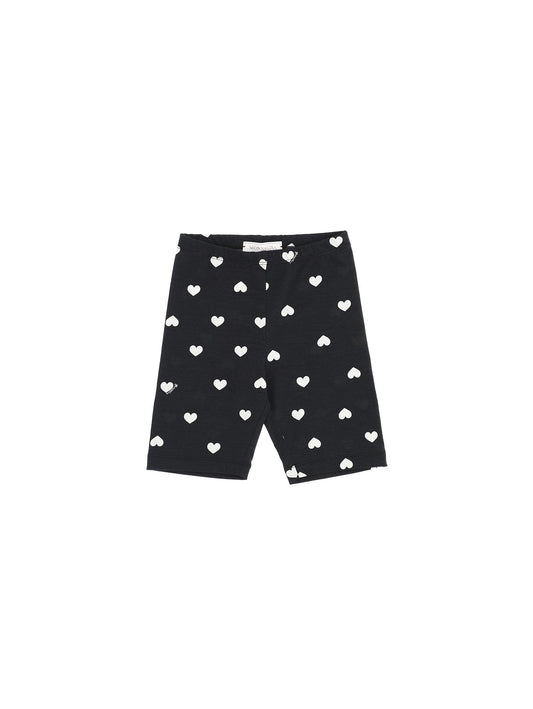 Cyclists jersey with heart print