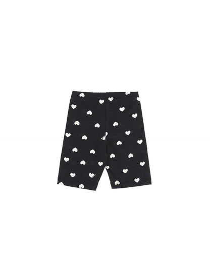 Cyclists jersey with heart print