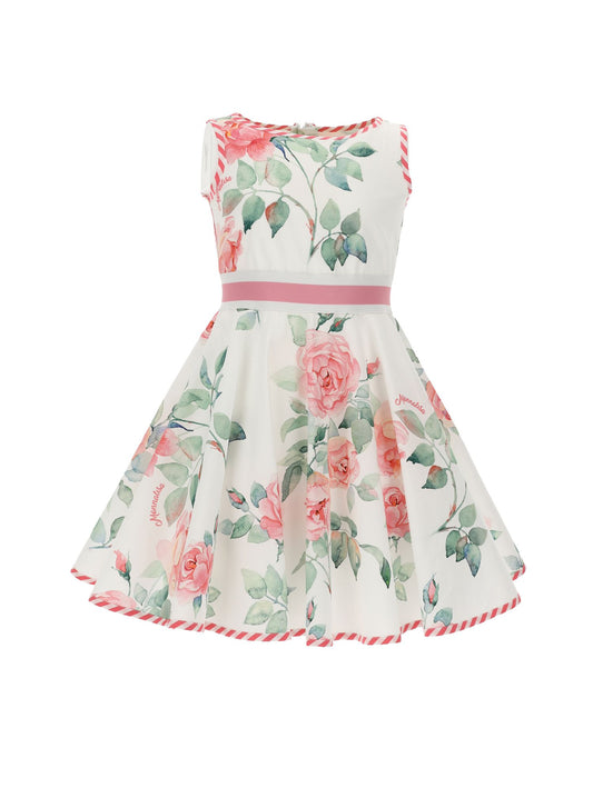 Saint Tropez rose poplin dress