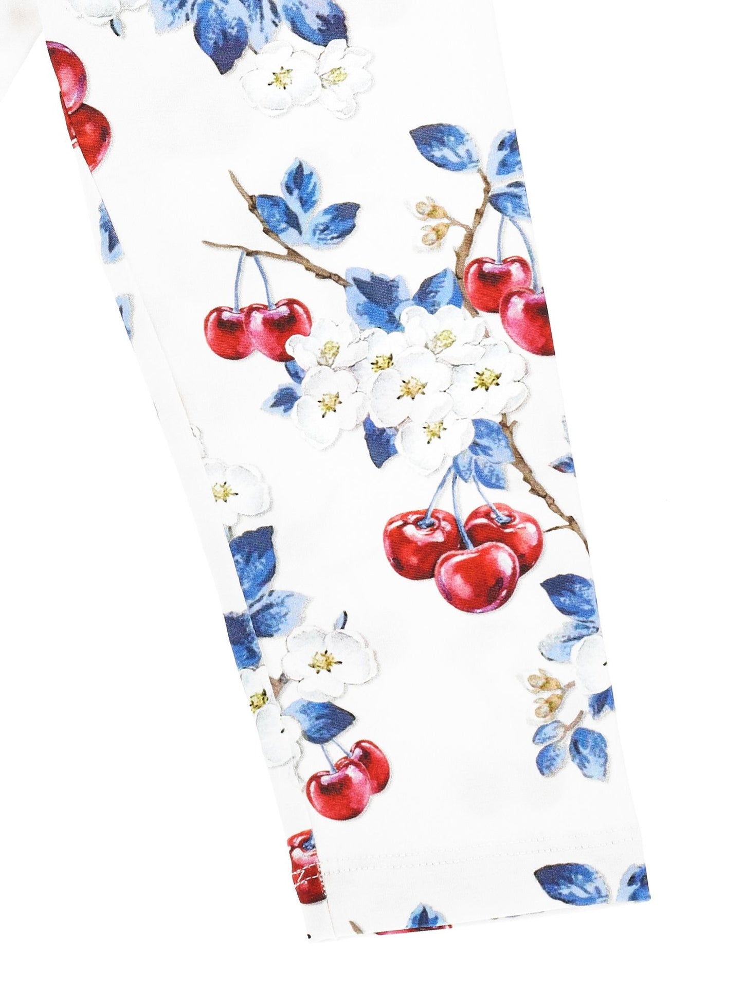 Leggings stampa ciliegie