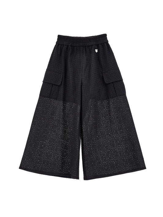 Pantaloni pizzo sangallo