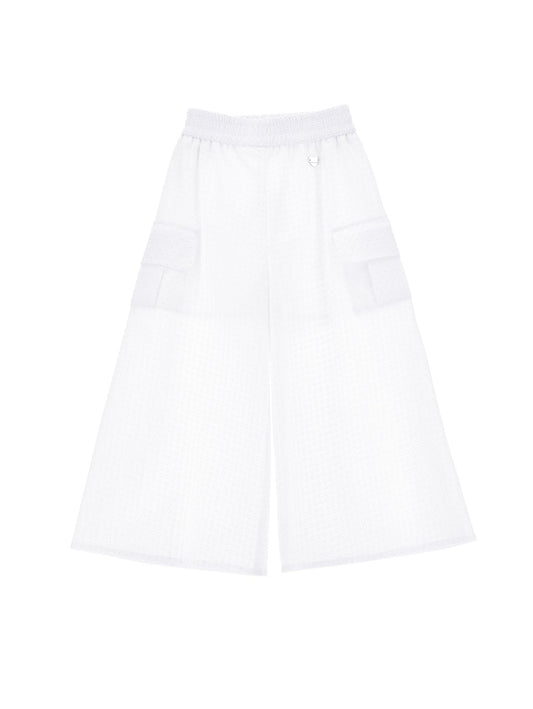 Pantaloni pizzo sangallo