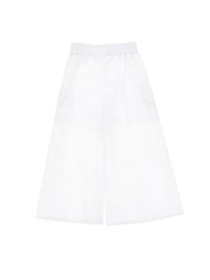 Sangallo lace trousers