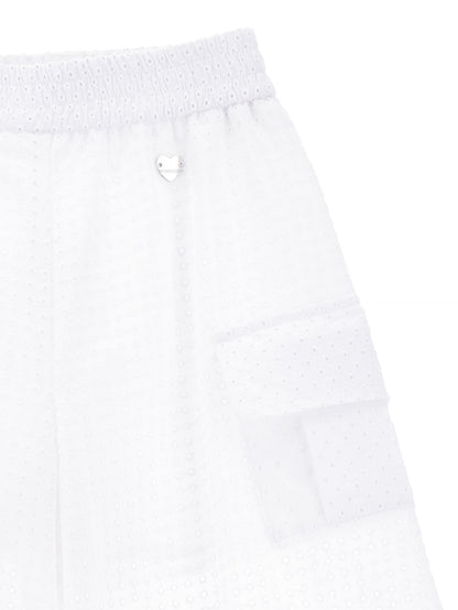 Sangallo lace trousers