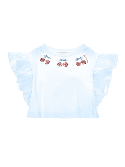 Cropped T-shirt Cherries