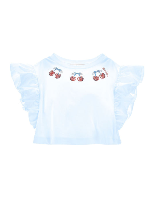 Cropped T-shirt Cherries