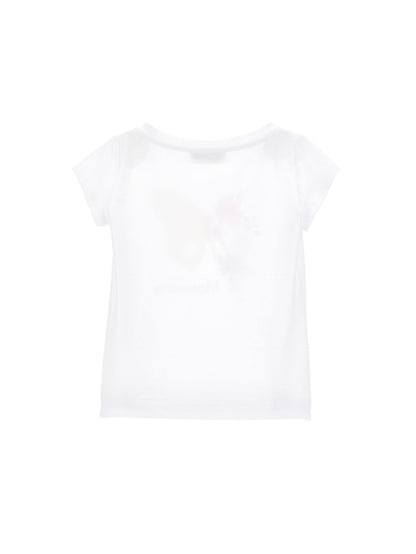 Maxi butterfly jersey t-shirt