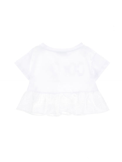T-shirt with embroidered gala
