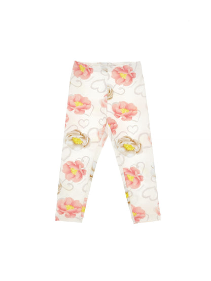 Anemone print leggings