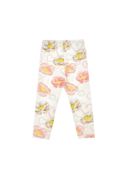 Anemone print leggings