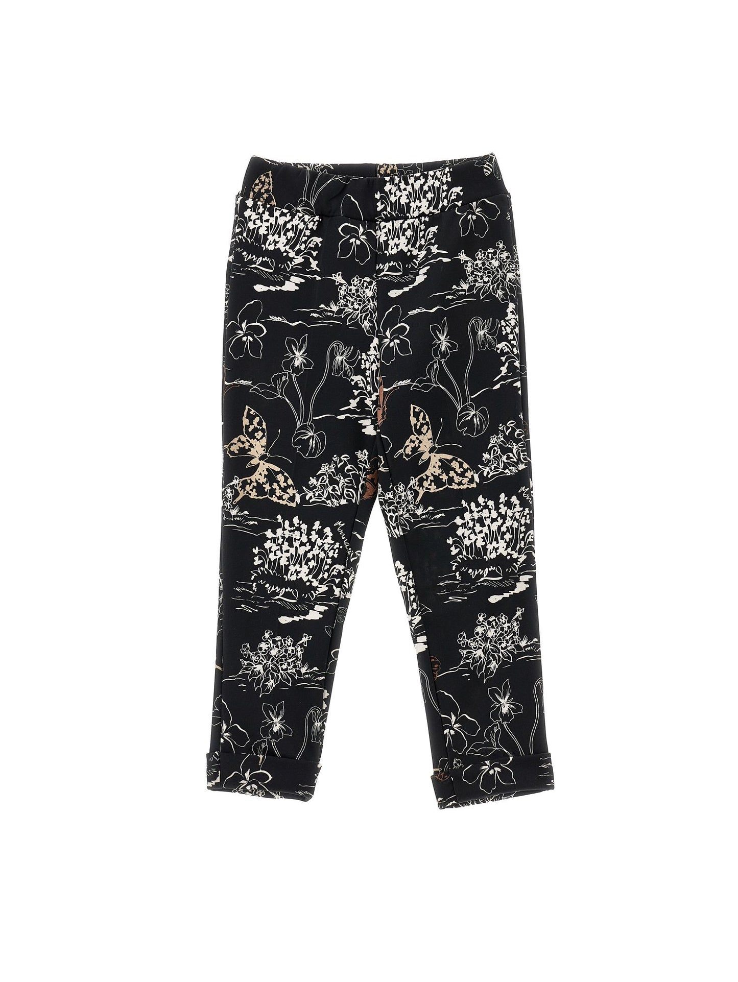 Printed comfort trousers