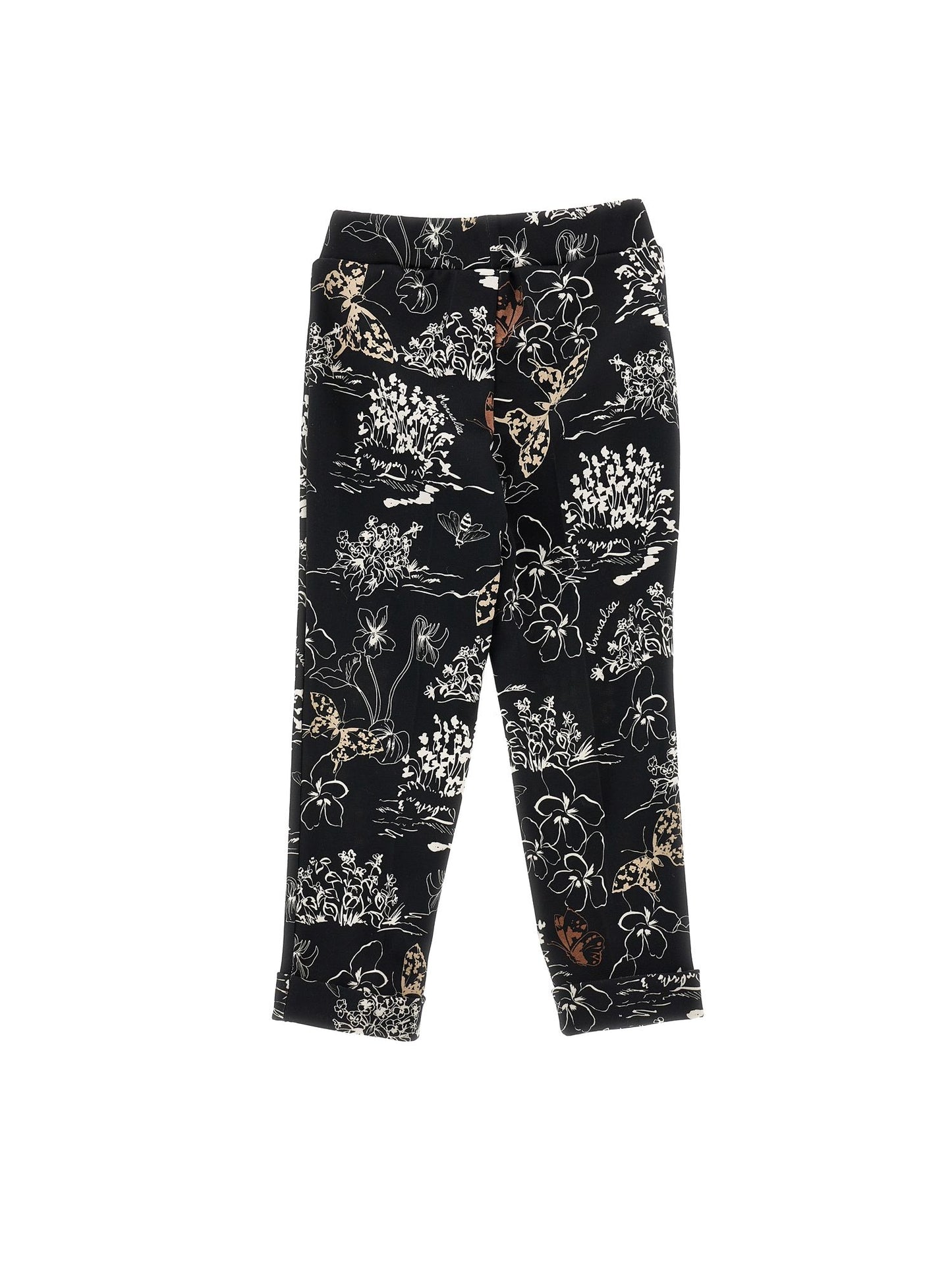 Printed comfort trousers
