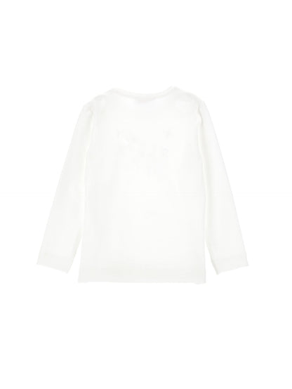 Jersey T-shirt with maxi butterfly