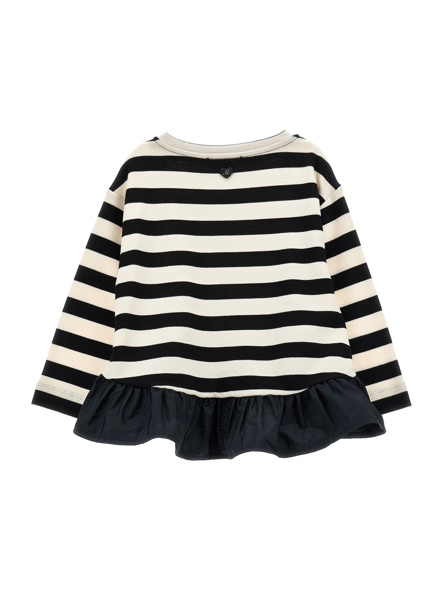 Maxi striped t-shirt with gala