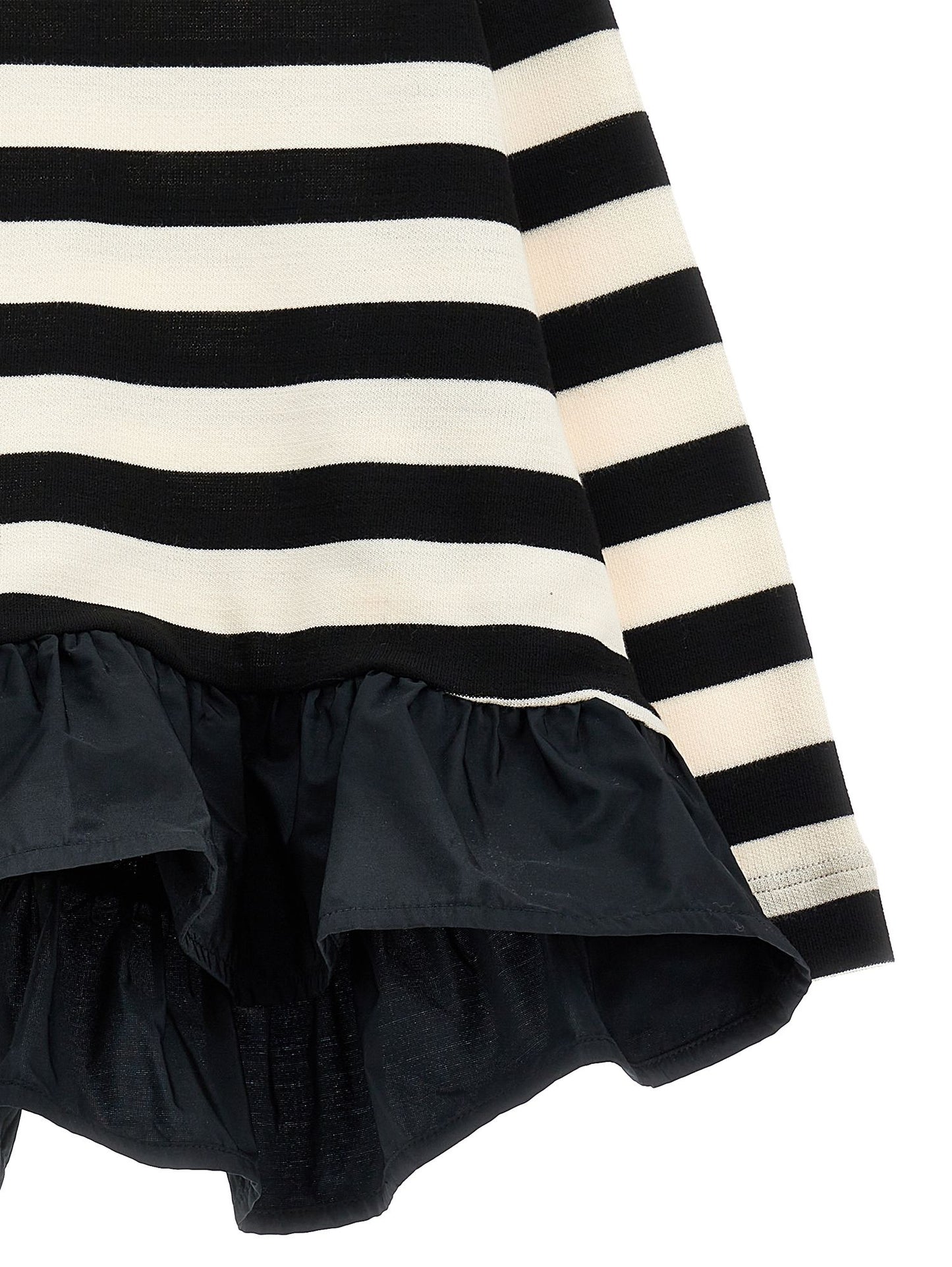 Maxi striped t-shirt with gala