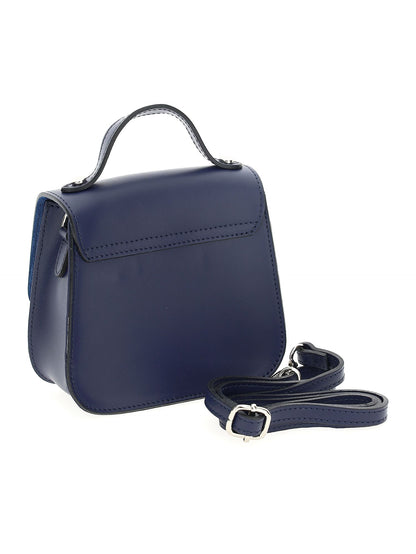 Mini leather bag with bow