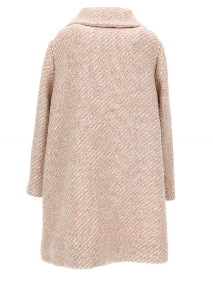 Cappotto bouclè maxi tasche