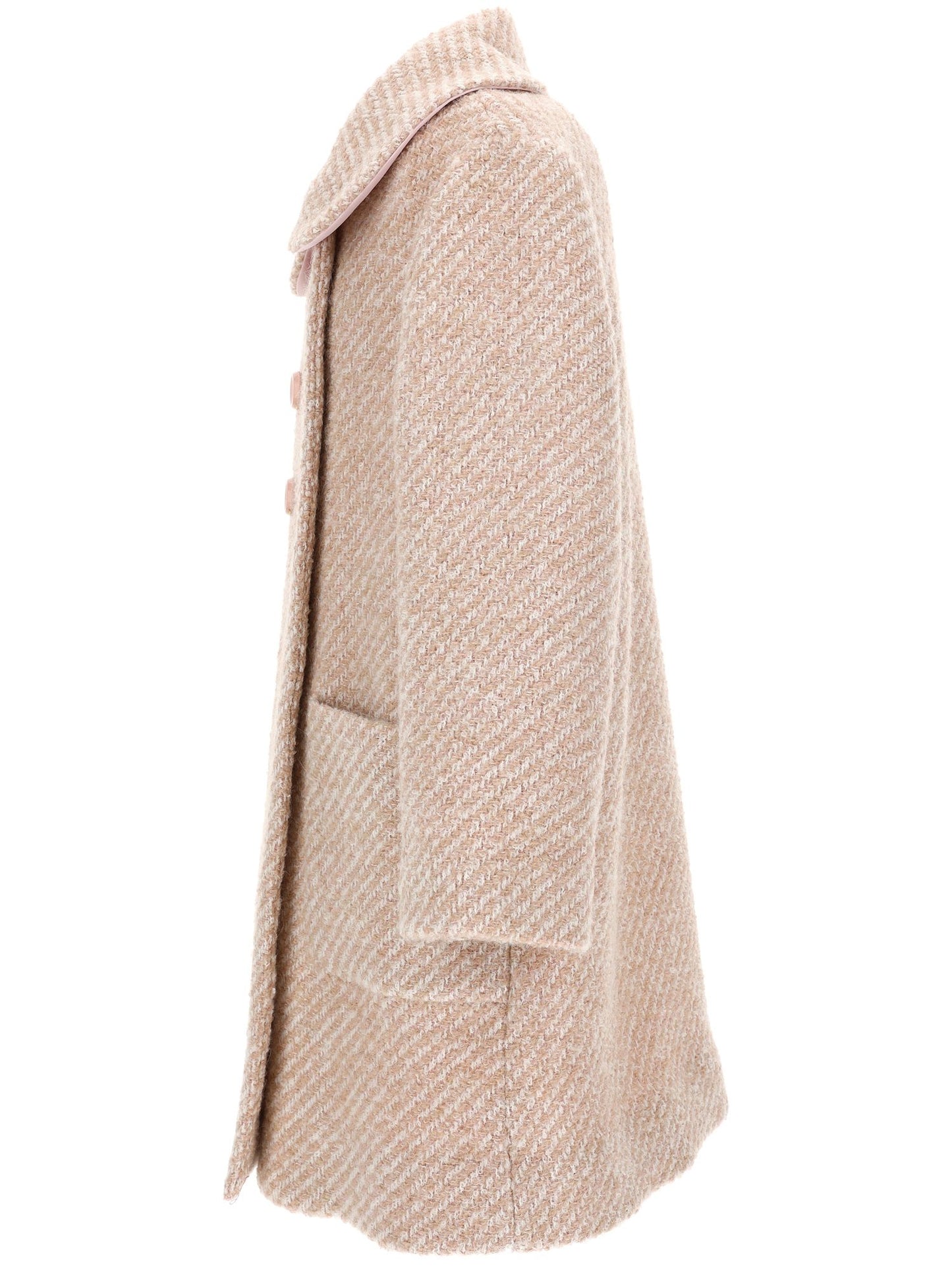 Cappotto bouclè maxi tasche