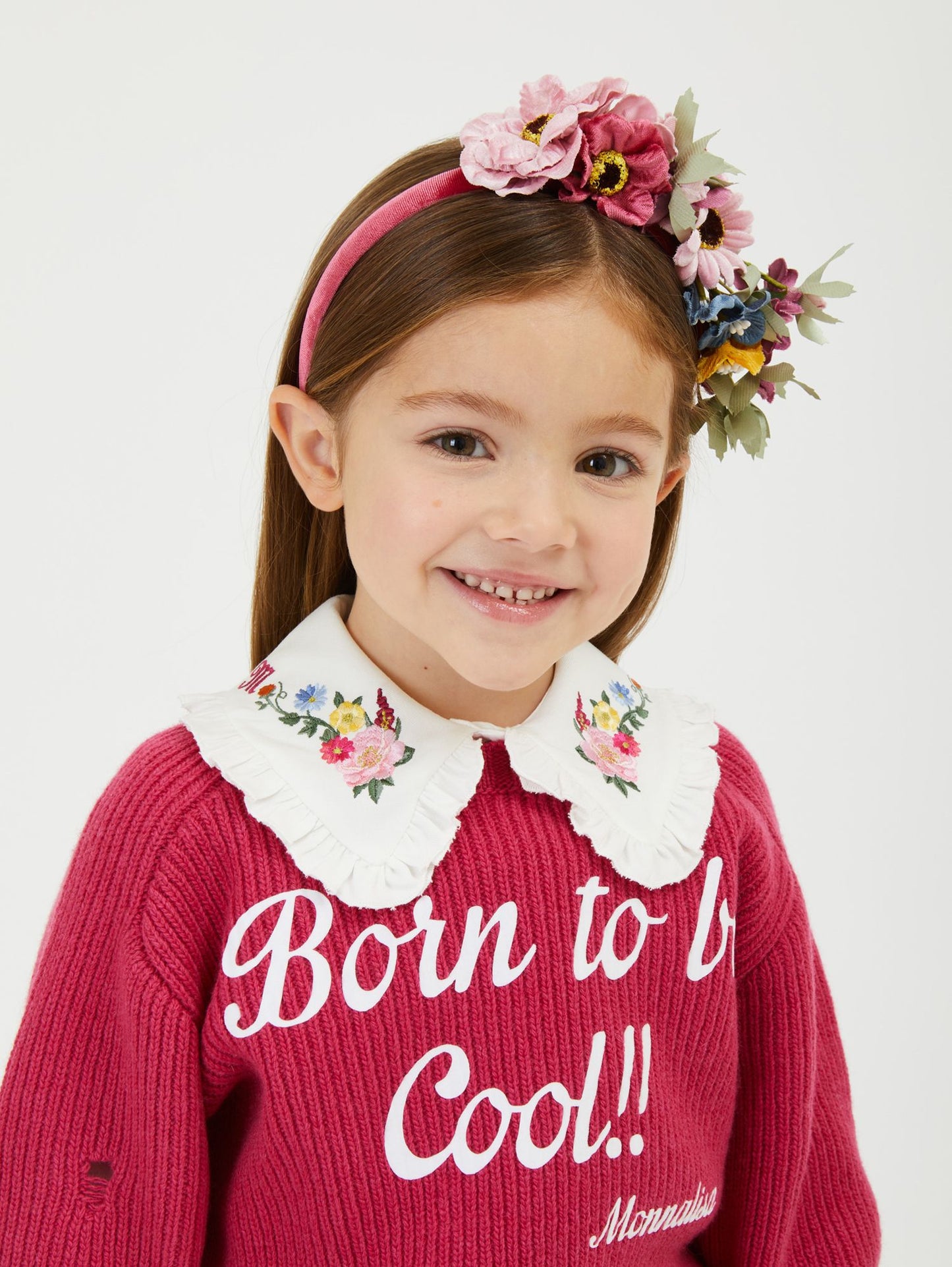 Merino wool intarsia sweater