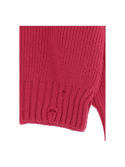 Merino wool intarsia sweater