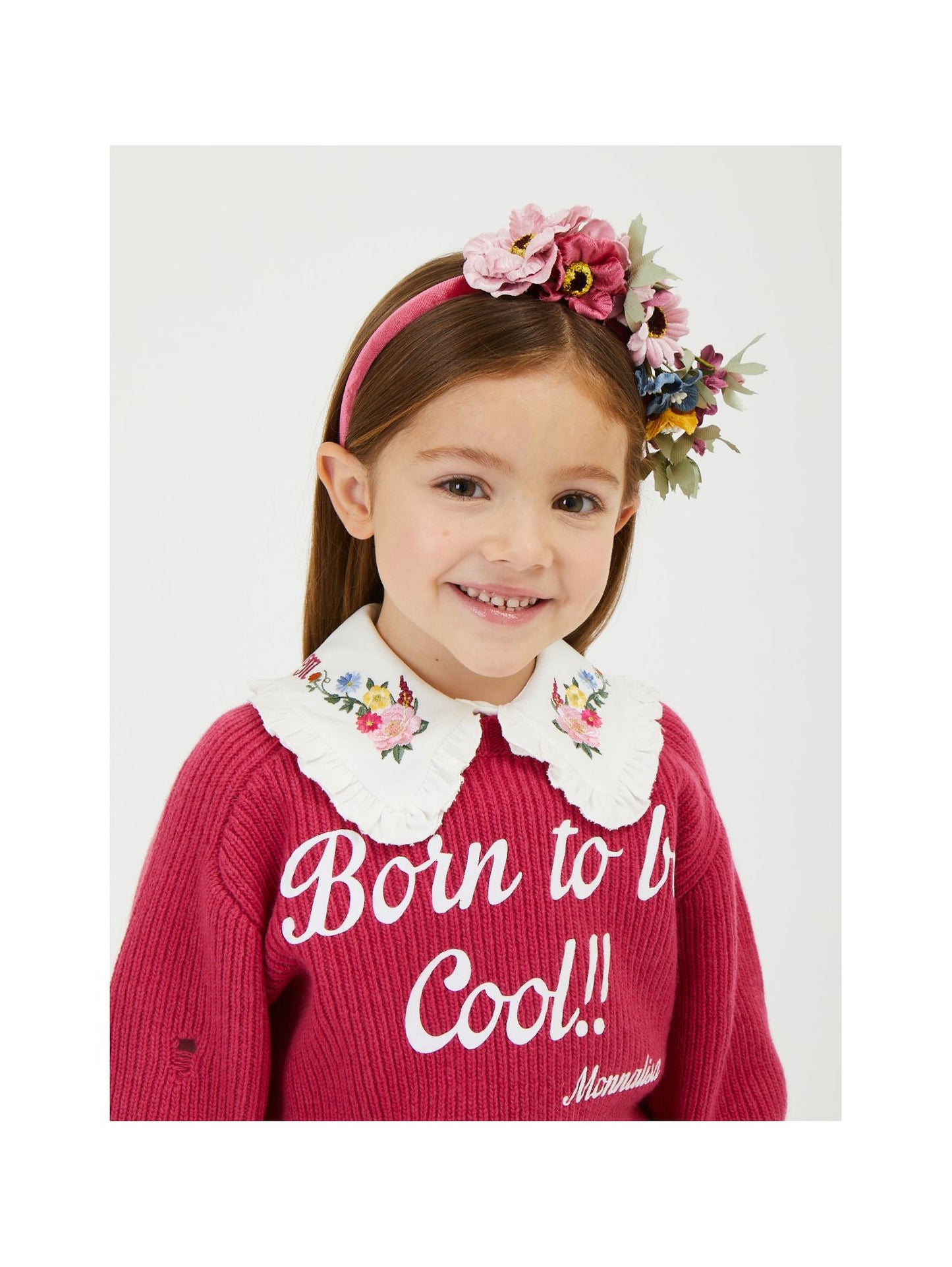 Merino wool intarsia sweater