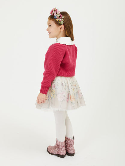 Merino wool intarsia sweater