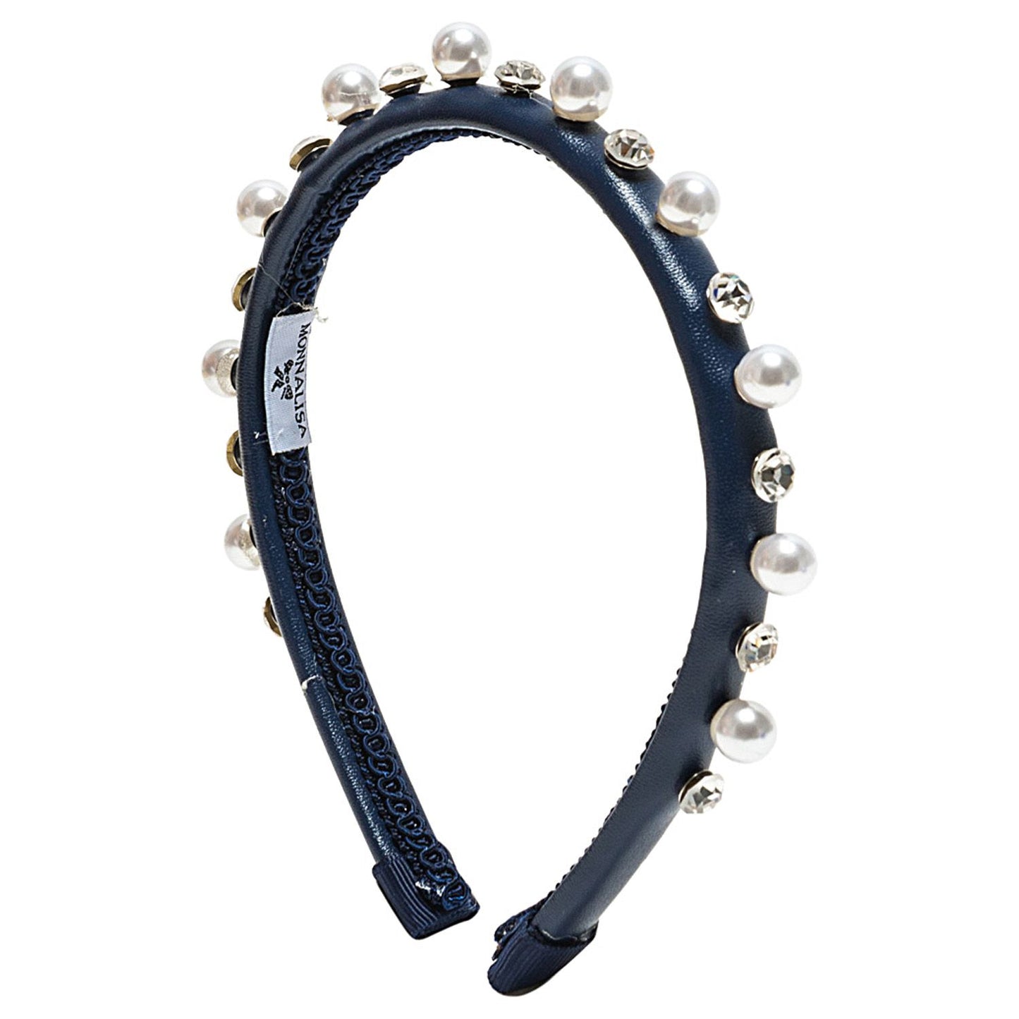 Cerchietto perle e strass