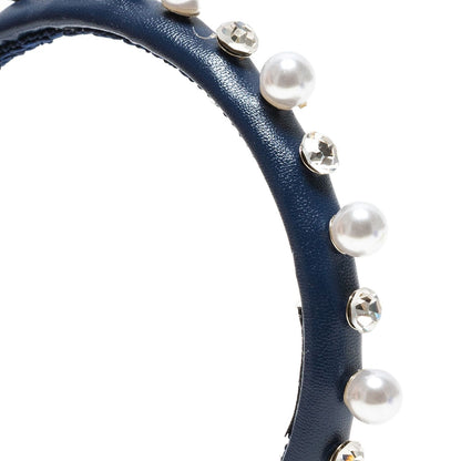 Cerchietto perle e strass
