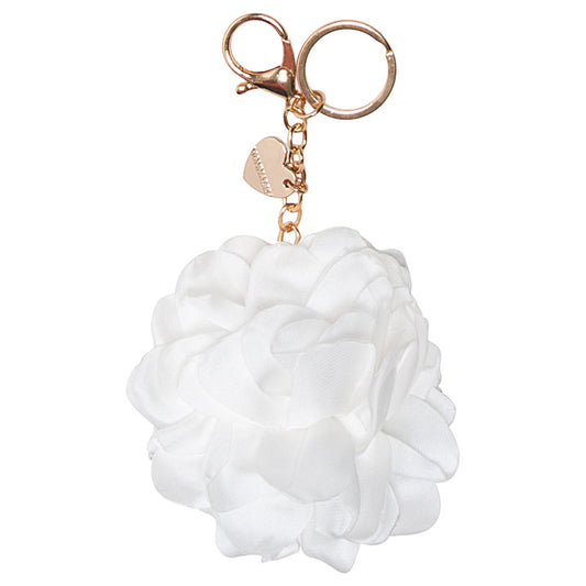 Peony baby keychain