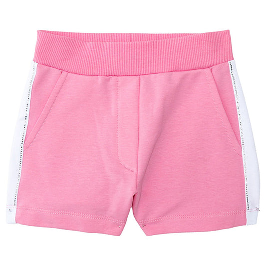 Lurex fleece shorts