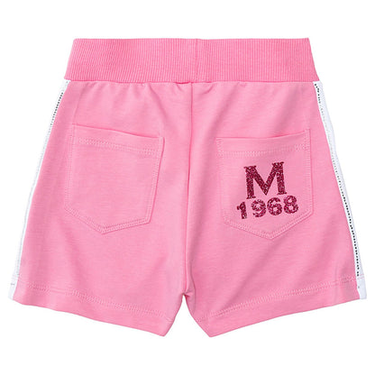 Lurex fleece shorts