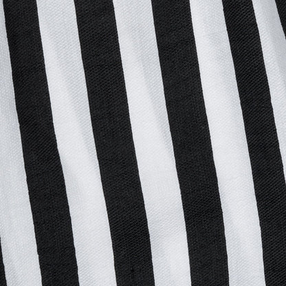 Striped linen trousers