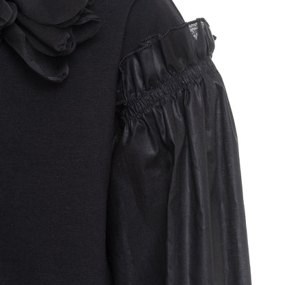 T-shirt with cotton sleeves