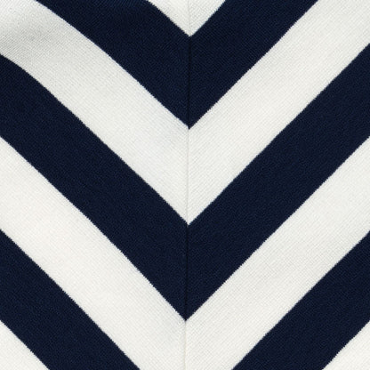 Striped Milano stitch cardigan