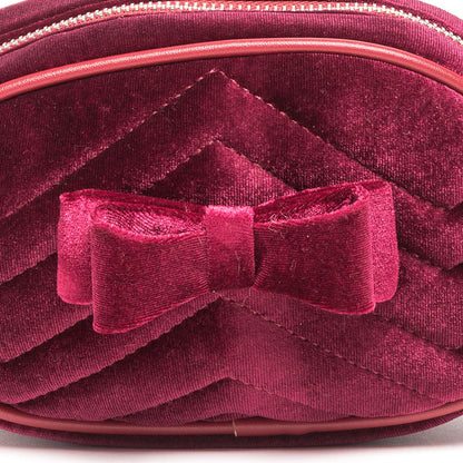 Velvet bum bag