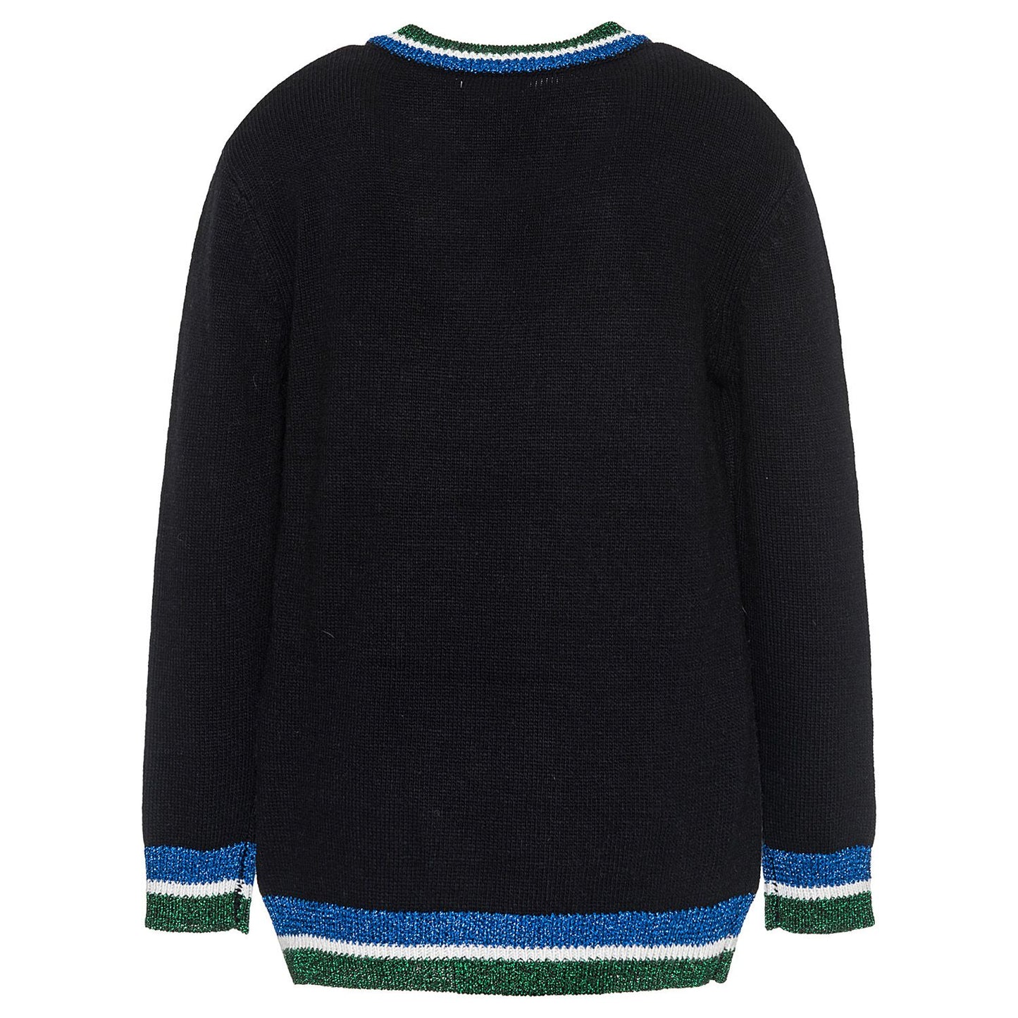 Lurex V-neck sweater